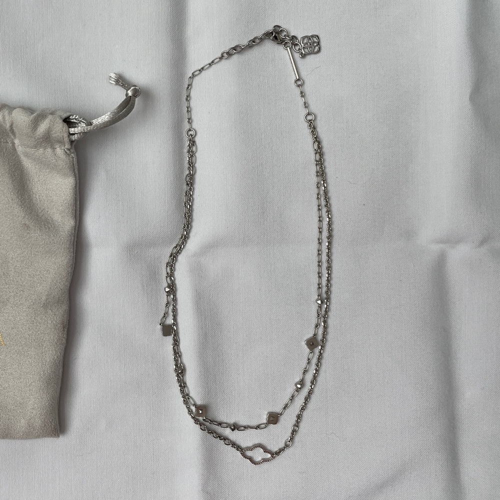 Kendra Scott Silver Necklace